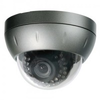 Intense IR Vandal Dome Camera, DC Auto Iris VF Lens 2.8-12mm Grey Version