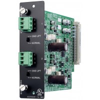 Input Module, Two Mic/Line Inputs, Balanced, 24-Bit A/D