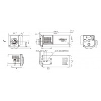 Hitachi KP-E500 High Sensitivity Black And White Camera